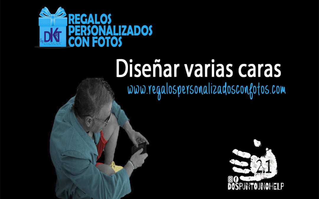 Personalizar tu regalo a varias caras