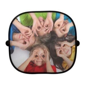 Parasol personalizado con fotos para el coche