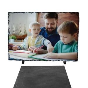 Pizarra personalizada con fotos 39x27cm mate