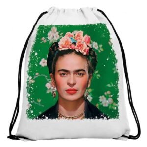 Mochila saco personalizada con fotos con trasera negra